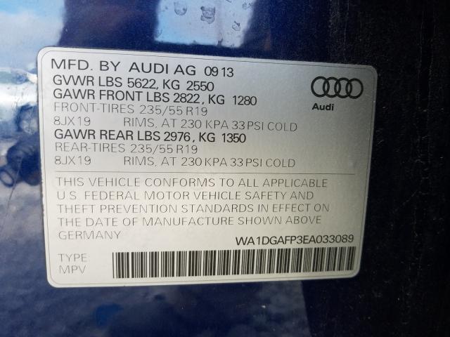 AUDI Q5 PREMIUM PLUS 2014