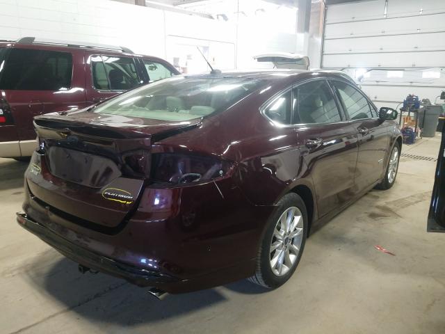 FORD FUSION SE HYBRID 2017
