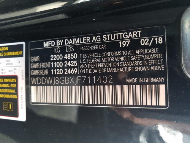 MERCEDES-BENZ C 63 AMG 2018
