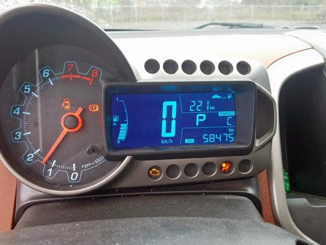 CHEVROLET SONIC LTZ 2014