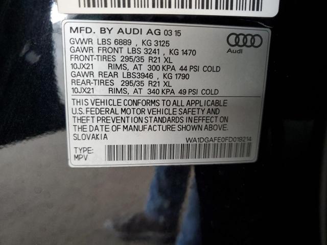 AUDI Q7 PRESTIGE 2015