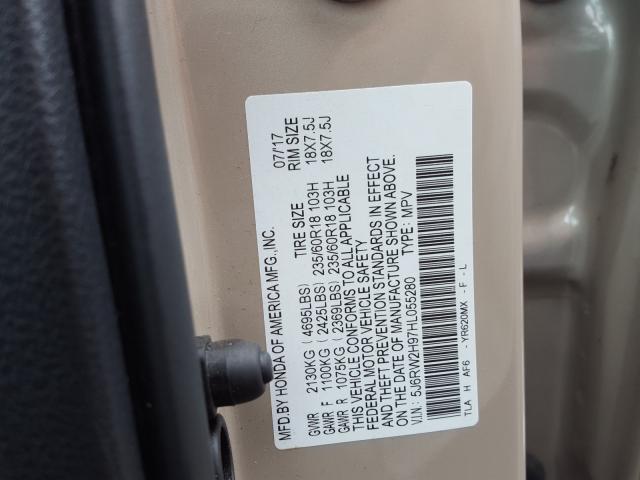 HONDA CR-V TOURING 2017
