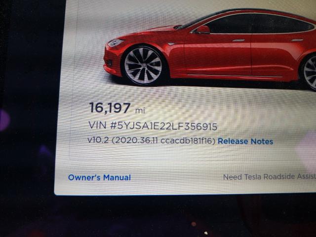 TESLA MODEL S 2020