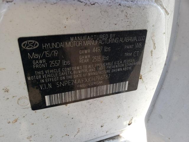 HYUNDAI SONATA SE 2019