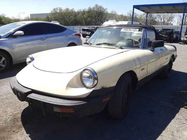 1987 ALFA ROMEO SPIDER GRADUATE