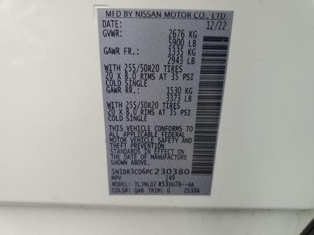 NISSAN PATHFINDER SL 2023