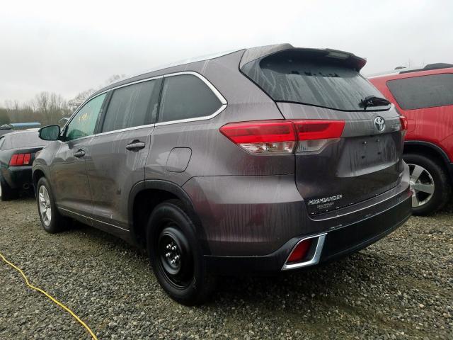 TOYOTA HIGHLANDER LIMITED 2019