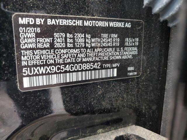 BMW X3 XDRIVE28I 2016