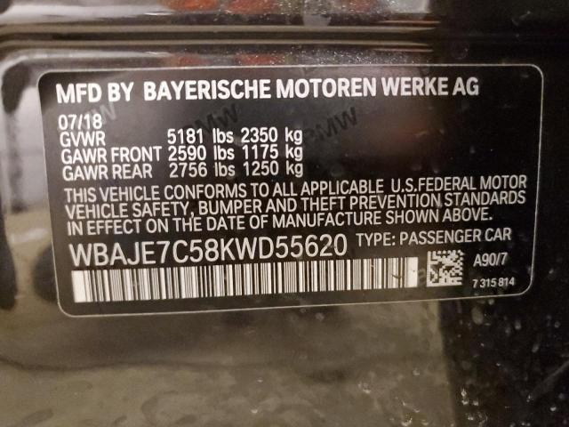 BMW 540 XI 2018