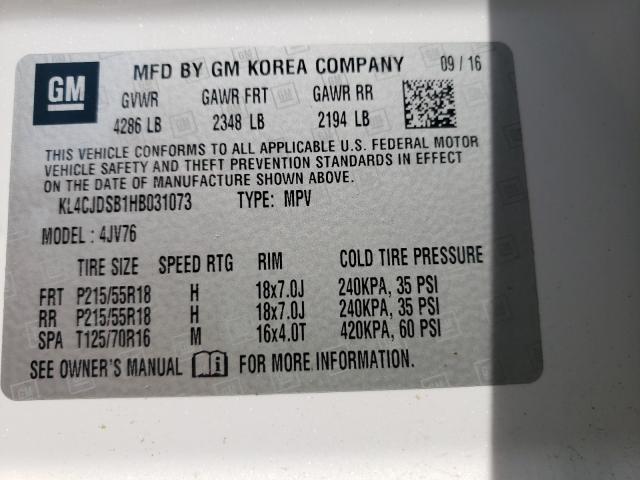 BUICK ENCORE PREMIUM 2017