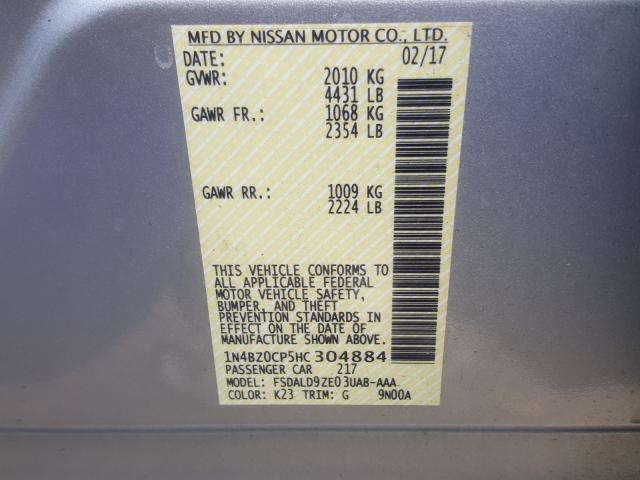 NISSAN LEAF S 2017