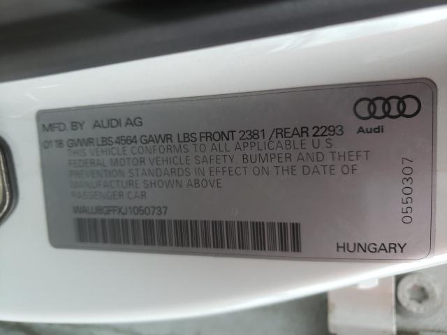 AUDI A3 PREMIUM PLUS 2018