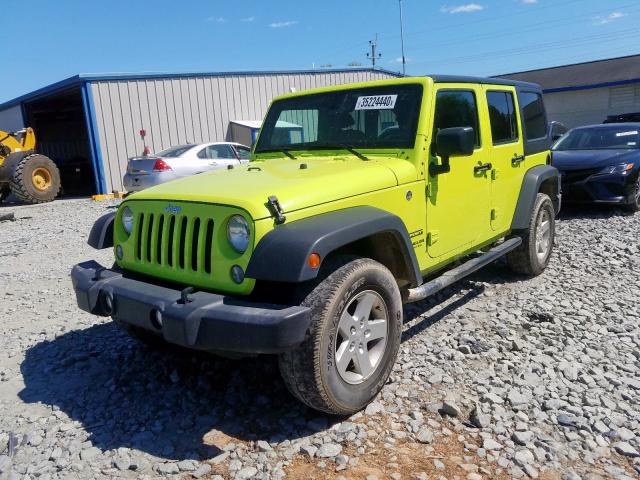 JEEP WRANGLER UNLIMITED SPORT 2016