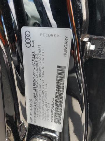 AUDI A3 PREMIUM 2018