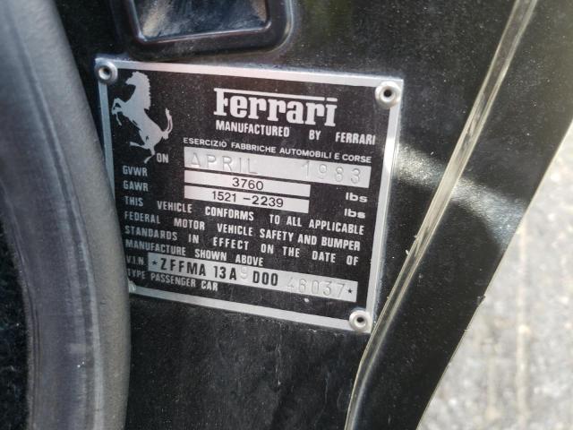 1983 FERRARI 308 GTS QUATTRO