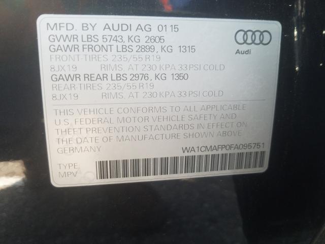 AUDI Q5 TDI PREMIUM PLUS 2015