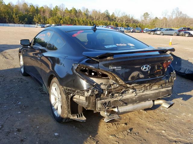 HYUNDAI GENESIS COUPE 3.8L 2012