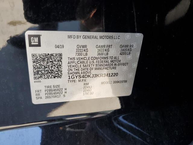 CADILLAC ESCALADE PLATINUM 2019