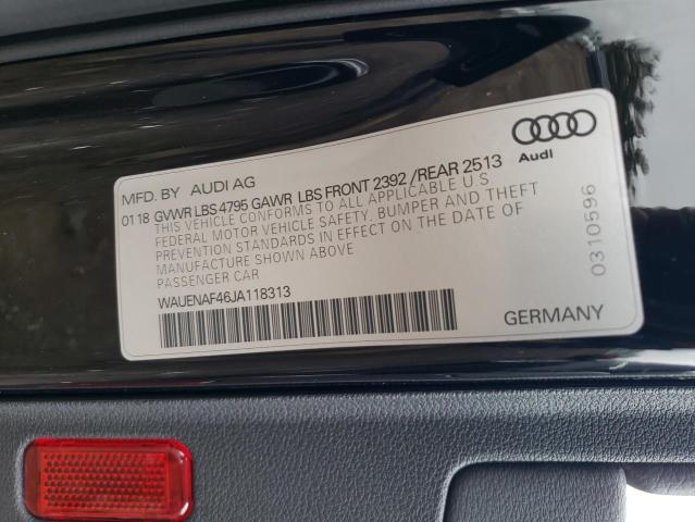 AUDI A4 PREMIUM PLUS 2018