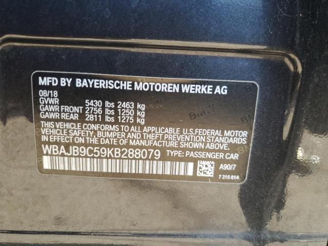 BMW M550XI 2019