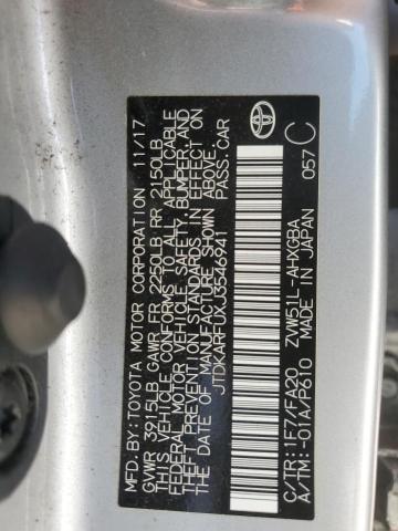 TOYOTA PRIUS 2018