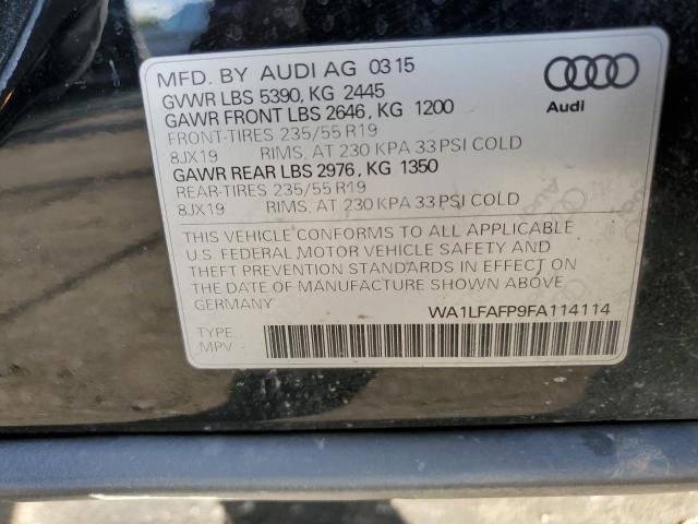 AUDI Q5 PREMIUM PLUS 2015