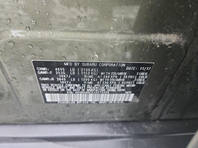 SUBARU OUTBACK 2.5I LIMITED 2018