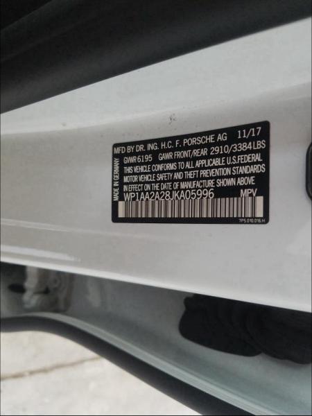 PORSCHE CAYENNE 2018