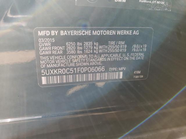 BMW X5 XDRIVE35I 2015