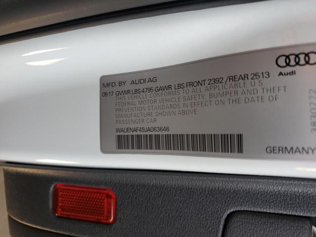 AUDI A4 PREMIUM PLUS 2017