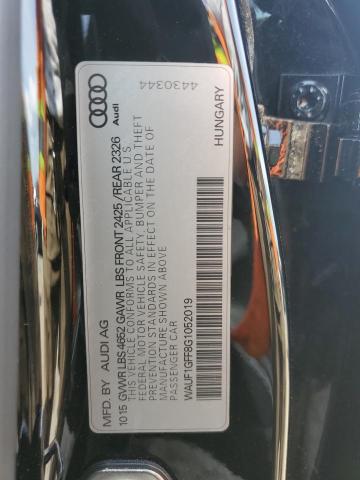 AUDI S3 PRESTIGE 2016