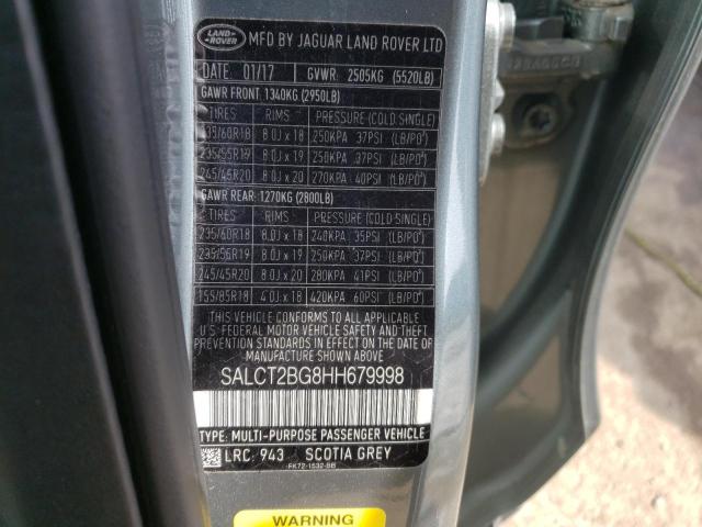 LAND ROVER DISCOVERY SPORT 2017