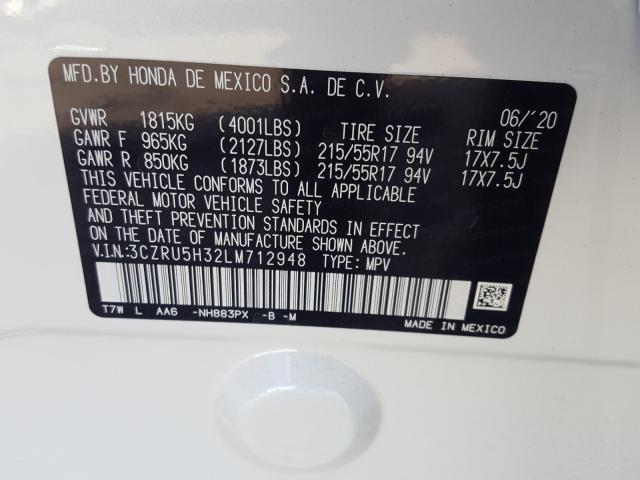 HONDA HR-V LX 2020