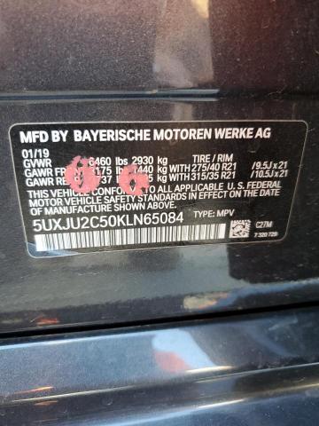 BMW X5 XDRIVE50I 2019