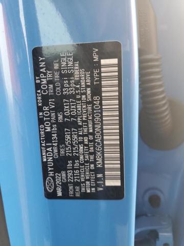 HYUNDAI KONA SEL 2022