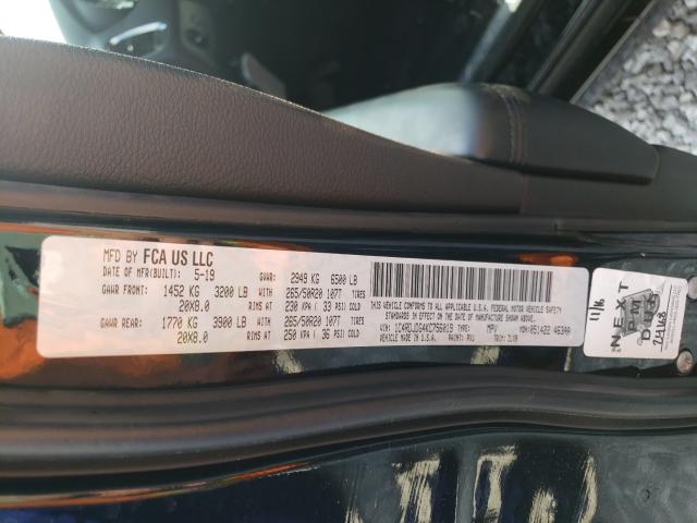 DODGE DURANGO GT 2019