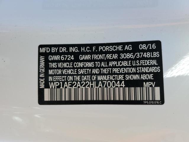 PORSCHE CAYENNE SE HYBRID 2017