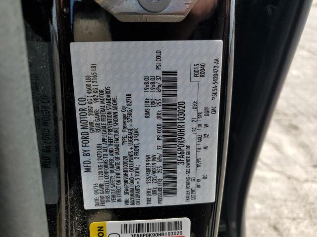 FORD FUSION TITANIUM 2016