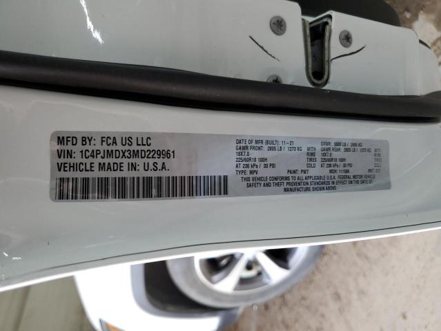 JEEP CHEROKEE LIMITED 2021