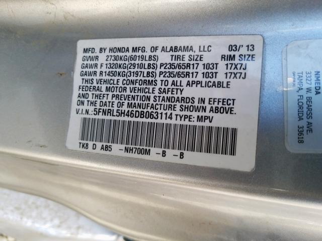 HONDA ODYSSEY EX 2013