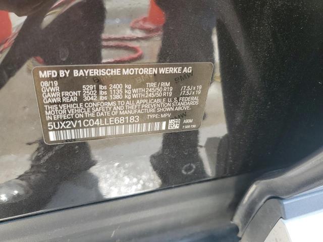 BMW X4 XDRIVE30I 2019