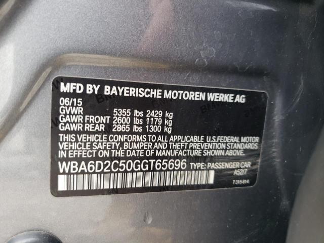 BMW 640 XI GRAN COUPE 2015