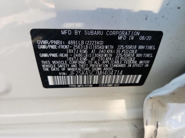 SUBARU FORESTER LIMITED 2020