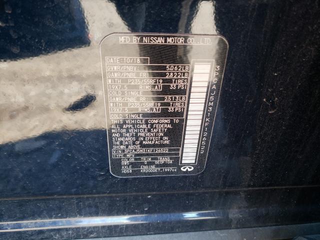 INFINITI QX50 ESSENTIAL 2019