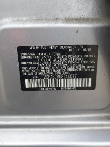 SUBARU CROSSTREK PREMIUM 2016