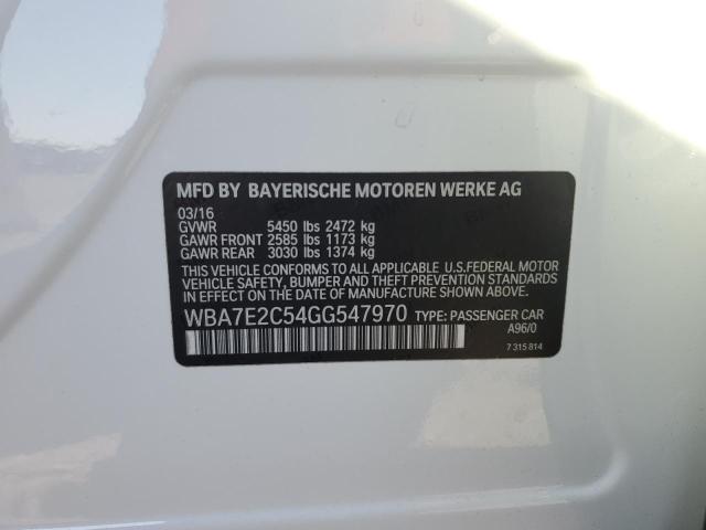 BMW 740 I 2016