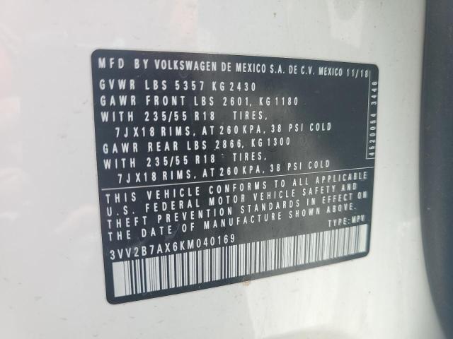 VOLKSWAGEN TIGUAN SE 2019