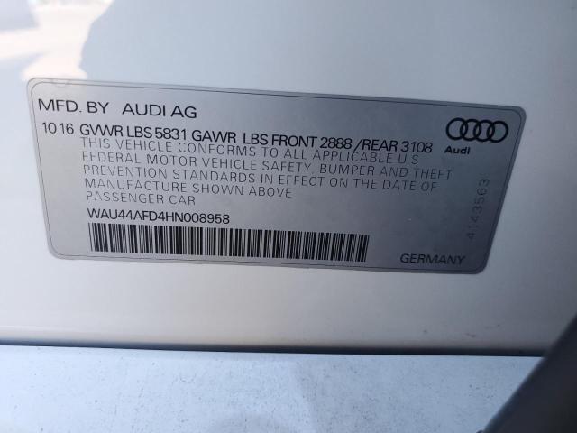 AUDI A8 L QUATTRO 2017