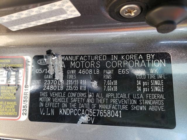 KIA SPORTAGE EX 2014