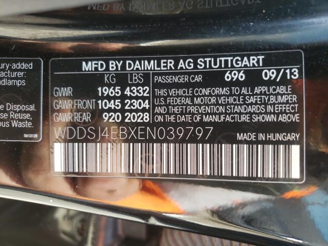 MERCEDES-BENZ CLA 250 2014